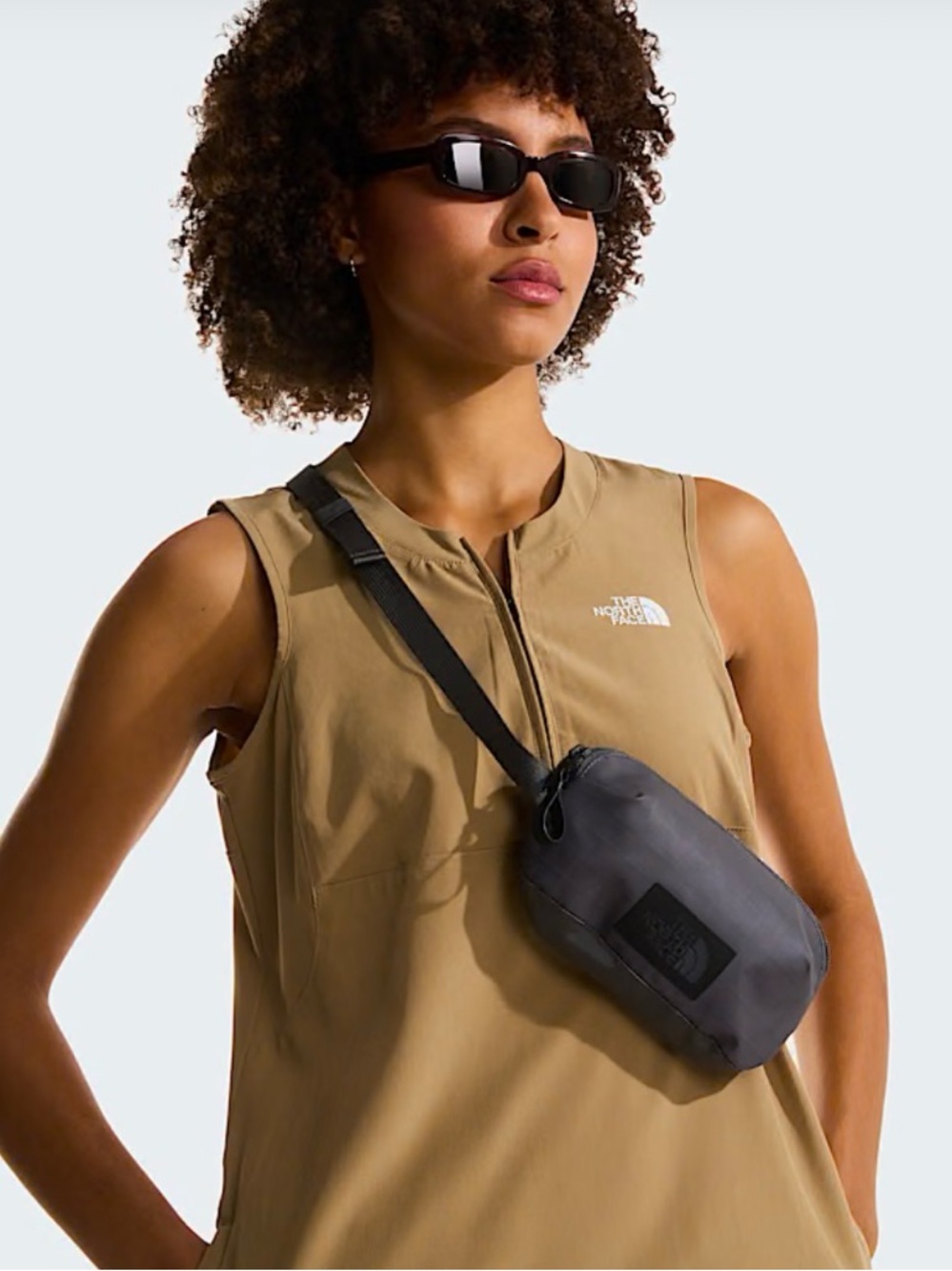 The North Face Base Camp Voyager Pro Travel Pouch‎ Anthracite Grey NWT